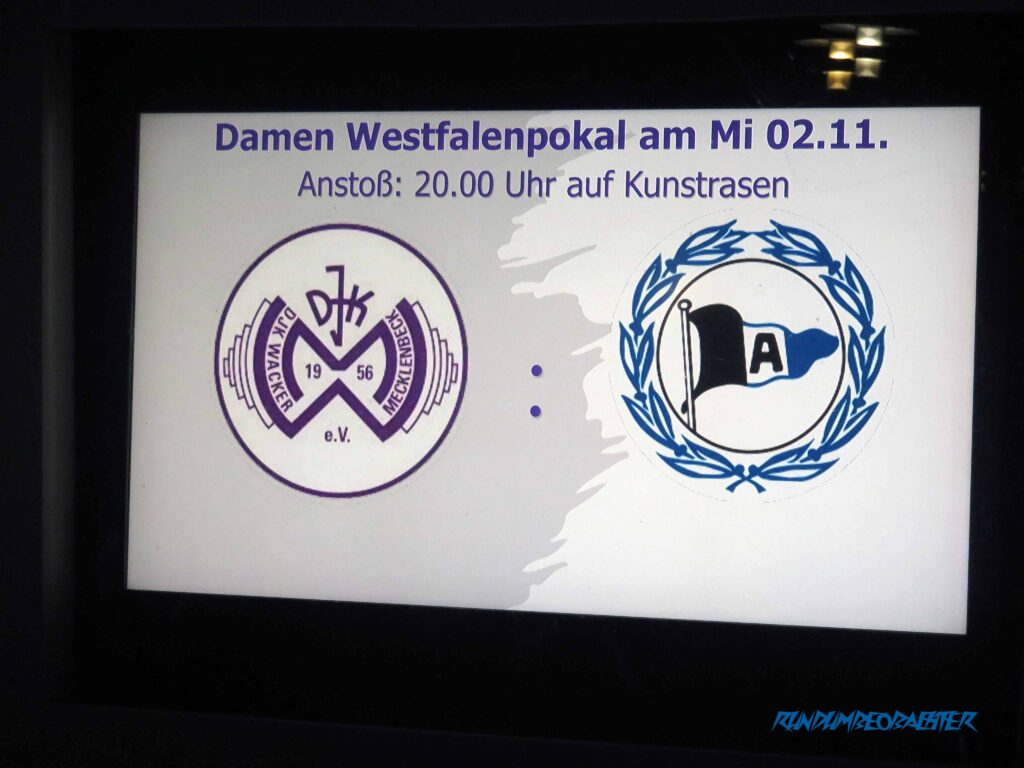 DJK Wacker Mecklenbeck gegen Arminia