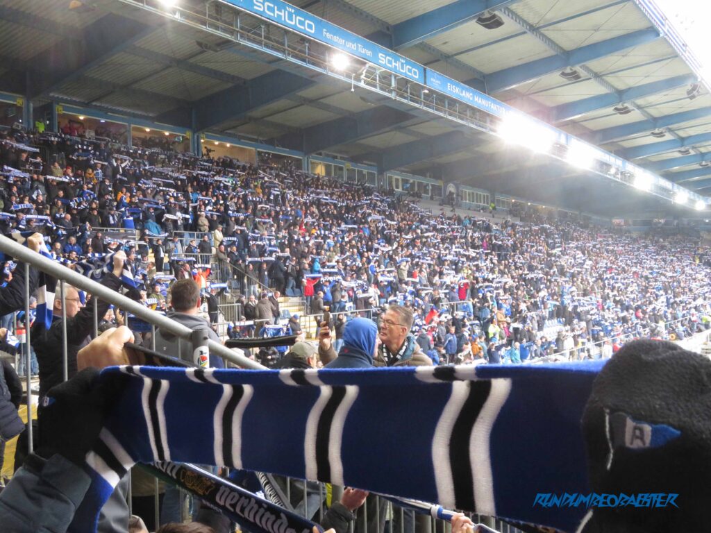 Arminia gegen den SV Sandhausen