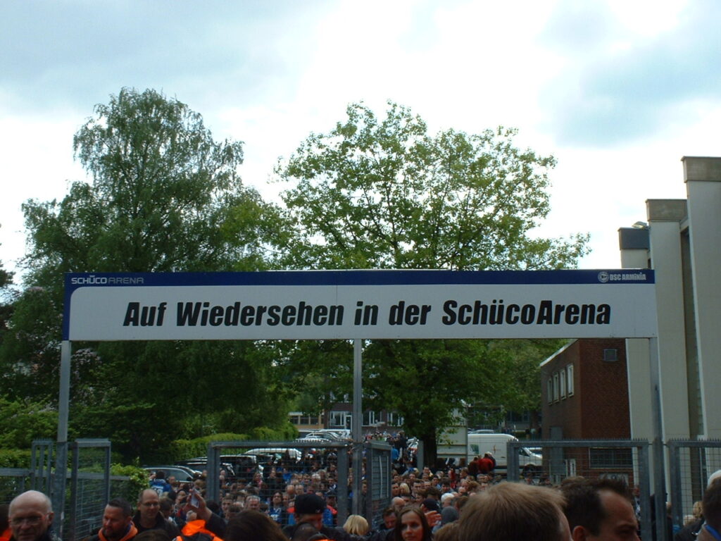 DSC Arminia Bielefeld gegen Unterhaching
